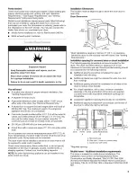 Предварительный просмотр 5 страницы Whirlpool Cabrio WGD6600VU0 Use & Care Manual