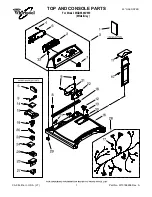 Whirlpool Cabrio WGD6600VW0 Parts List предпросмотр