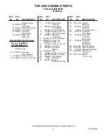 Предварительный просмотр 2 страницы Whirlpool Cabrio WGD6600VW0 Parts List
