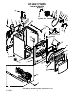 Предварительный просмотр 3 страницы Whirlpool Cabrio WGD6600VW0 Parts List