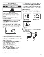 Предварительный просмотр 25 страницы Whirlpool CABRIO WGD8200YW0 Installation Instructions Manual