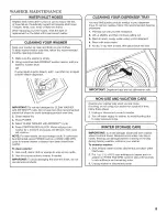 Preview for 9 page of Whirlpool Cabrio WTW5500XL0 Use And Care Manual