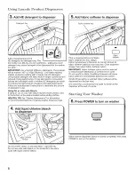 Preview for 8 page of Whirlpool Cabrio WTW5600XW0 Use And Care Manual