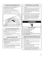 Preview for 11 page of Whirlpool Cabrio WTW5600XW0 Use And Care Manual