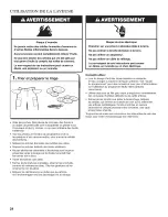 Preview for 24 page of Whirlpool Cabrio WTW5600XW0 Use And Care Manual