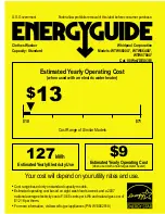 Preview for 1 page of Whirlpool Cabrio WTW5700XL Energy Manual