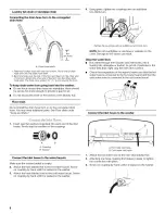 Предварительный просмотр 8 страницы Whirlpool CABRIO WTW6200SW0 Use & Care Manual