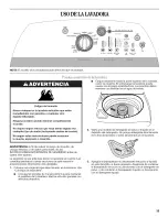 Предварительный просмотр 35 страницы Whirlpool CABRIO WTW6200SW0 Use & Care Manual