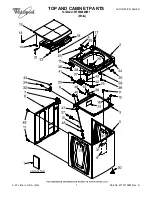 Whirlpool CABRIO WTW6200SW1 Parts List предпросмотр