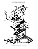 Preview for 3 page of Whirlpool CABRIO WTW6200SW1 Parts List