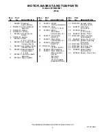 Preview for 6 page of Whirlpool CABRIO WTW6200SW1 Parts List