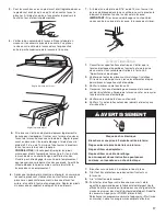 Предварительный просмотр 17 страницы Whirlpool Cabrio,- WTW6200V Installation Instructions Manual