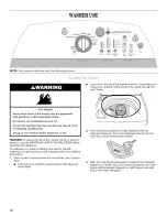 Предварительный просмотр 12 страницы Whirlpool Cabrio WTW6300SB2 Use & Care Manual