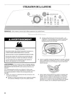 Предварительный просмотр 58 страницы Whirlpool Cabrio WTW6300SB2 Use & Care Manual