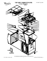 Whirlpool Cabrio WTW6400SW2 Parts List preview