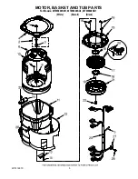 Preview for 5 page of Whirlpool Cabrio WTW6600SB1 Parts List