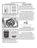 Preview for 22 page of Whirlpool Cabrio WTW7000DW Use & Care Manual