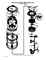 Preview for 5 page of Whirlpool Cabrio WTW7340XW Parts List