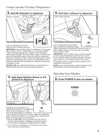 Предварительный просмотр 9 страницы Whirlpool Cabrio WTW7800XB0 Use And Care Manual