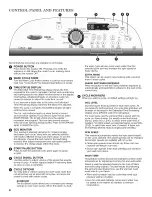 Предварительный просмотр 4 страницы Whirlpool Cabrio WTW8200YW0 Use And Care Manual