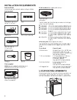 Предварительный просмотр 2 страницы Whirlpool Cabrio WTW8500DW Installation Instructions Manual