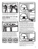 Предварительный просмотр 15 страницы Whirlpool Cabrio WTW8500DW Installation Instructions Manual