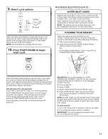 Предварительный просмотр 11 страницы Whirlpool Cabrio WTW8800YC0 Use And Care Manual