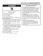 Preview for 7 page of Whirlpool CAE2743BQ Installation Instructions Manual