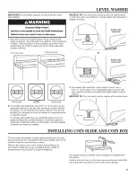 Предварительный просмотр 11 страницы Whirlpool CAE2743BQ0 Installation Instructions Manual