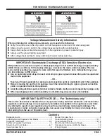 Whirlpool CAE2793BQ Technical Sheet preview