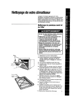 Предварительный просмотр 17 страницы Whirlpool CAH12W04 Use And Care Manual