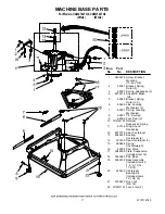 Preview for 11 page of Whirlpool CAM2742TQ0 Parts List