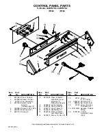 Preview for 4 page of Whirlpool CAM2752TQ0 Parts List