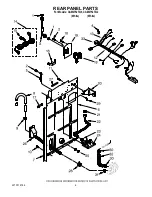 Preview for 6 page of Whirlpool CAM2752TQ0 Parts List