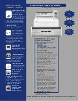 Предварительный просмотр 1 страницы Whirlpool CAM2762TQ Brochure & Specs