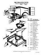 Предварительный просмотр 11 страницы Whirlpool CAM2762TQ0 Parts List