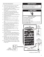 Предварительный просмотр 5 страницы Whirlpool CAVE  VIN WWC4589BLS Use And Care Manual