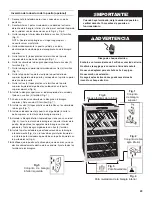 Предварительный просмотр 23 страницы Whirlpool CAVE  VIN WWC4589BLS Use And Care Manual