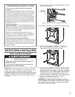 Предварительный просмотр 19 страницы Whirlpool CED9050 Installation Instructions Manual