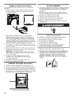 Предварительный просмотр 22 страницы Whirlpool CED9050 Installation Instructions Manual