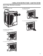 Предварительный просмотр 19 страницы Whirlpool CED9150GW Installation Instructions Manual