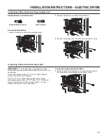 Предварительный просмотр 21 страницы Whirlpool CED9150GW Installation Instructions Manual