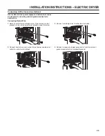 Предварительный просмотр 23 страницы Whirlpool CED9150GW Installation Instructions Manual