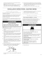 Предварительный просмотр 11 страницы Whirlpool CEM2750TQ0 Installation Instructions Manual