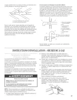 Предварительный просмотр 27 страницы Whirlpool CEM2750TQ0 Installation Instructions Manual