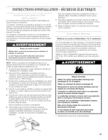 Предварительный просмотр 29 страницы Whirlpool CEM2750TQ0 Installation Instructions Manual