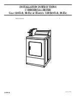 Whirlpool CEM2940TQ Installation Instructions Manual preview