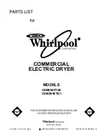 Whirlpool CEM2940TQ0 Parts List preview
