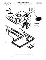 Whirlpool CERAN GJC3054RB02 Parts Manual preview