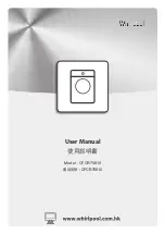 Предварительный просмотр 1 страницы Whirlpool CFCR70810 User Manual